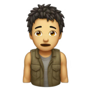 Oblicchya streams tears sticker