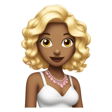 coquette pinky girl sticker