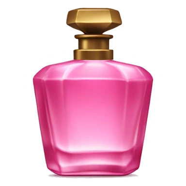 Pink expensive bottle of perfume sticker