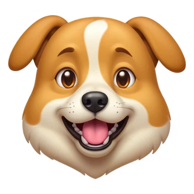 Cinematic Comical Domestic Dog Portrait Emoji, Head tilted dramatically with an exaggeratedly amused expression, featuring a striking coat with a playful glimmer and wide, expressive eyes brimming with humorous disbelief, Simplified yet hilariously expressive features, highly detailed, glowing with a slightly sassy glow, high shine, dramatic yet playful, stylized with an air of cheeky mischief, soft glowing outline, capturing the essence of a spirited and over-the-top dog that looks ready to side-eye its way into internet fame instantly! sticker