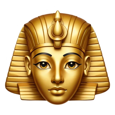 Pharaoh head sticker