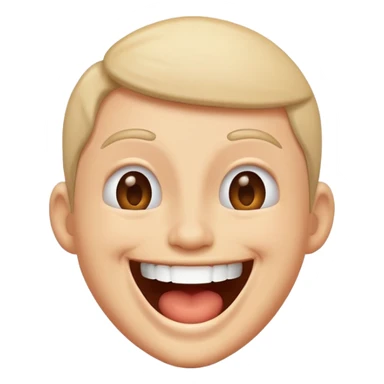 Laughing hysterically  sticker