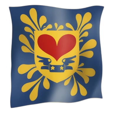 Drapeau Vendée coeur Vendéen sticker