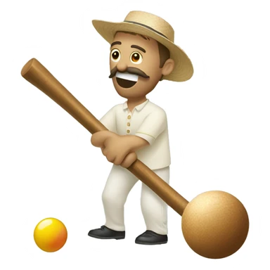 CROQUET sticker