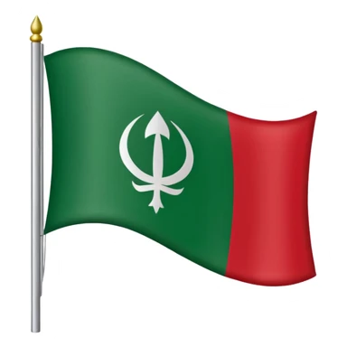 Chechen flag sticker