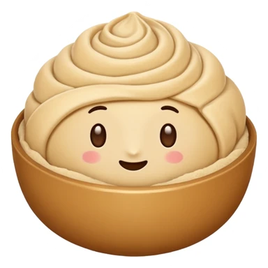 HAZ EMOJI DE IPHONE DE HARINA SALUDABLE sticker