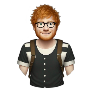 ed sheeran breton sticker