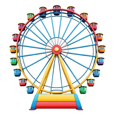 Ferris wheel  sticker