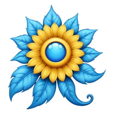 Instagram blue verified tick with curly border and sky blue color inside tick icon. Curly border like sun flower  sticker
