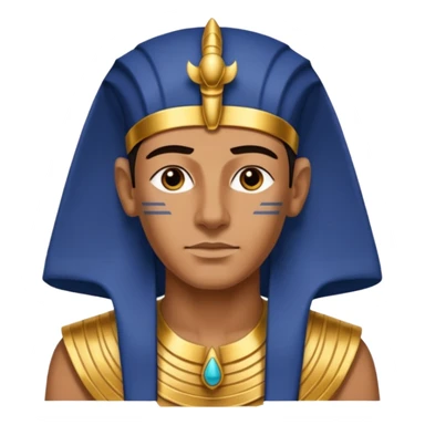 man wearing phahraon cloth sticker