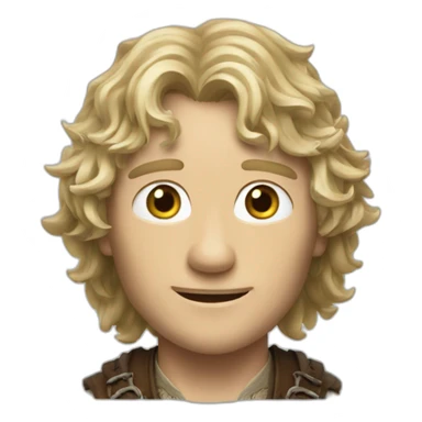 merry Brandybuck lord of the rings sticker