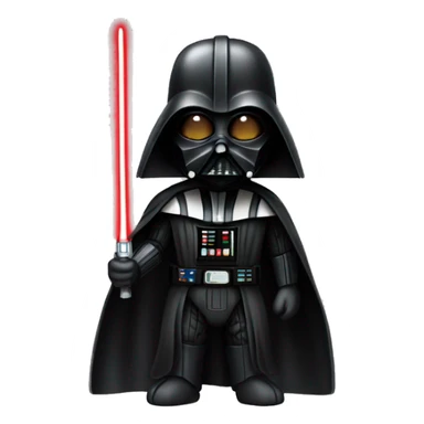 Darth Vader rabbit sticker