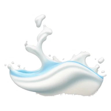 Wave of milk  sticker