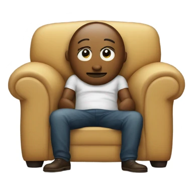 Couch potato  sticker