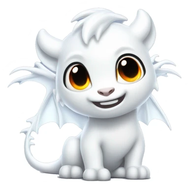 Cute lightfury dragon sticker