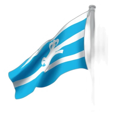 Olympique de Marseille flag sticker