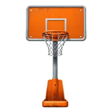 basketball hoop sticker