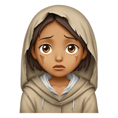 Begging female sticker