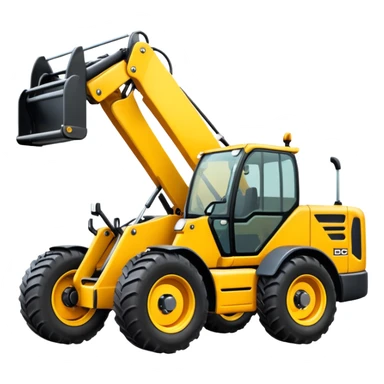 A jcb telehandler sticker