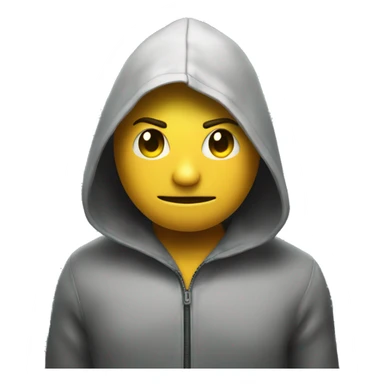 hacker in front of PC terminal sticker