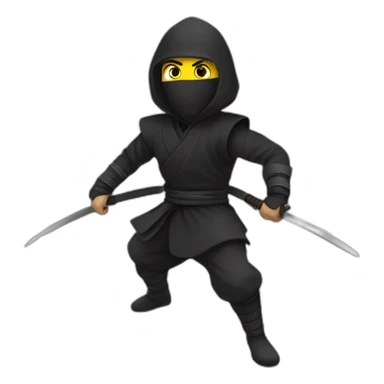 lloyd ninja in action sticker