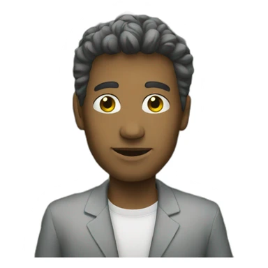 a person with a lot of money sticker