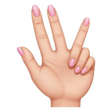 close little finger of this icon: 🤟 sticker