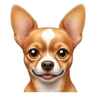 Red chihuahua sticker
