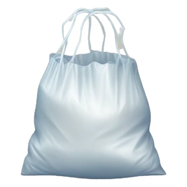simple plastic bag with handles sticker