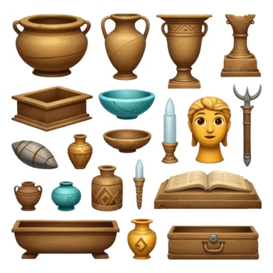 müze itemleri sticker