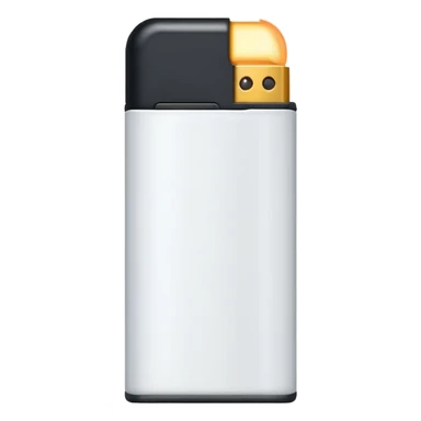 white lighter sticker
