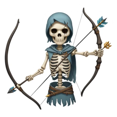 dnd 5e skeleton archer sticker