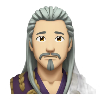 shun kaido anime sticker