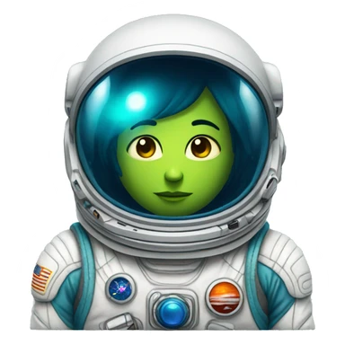 Astronaute extraterrestre  sticker