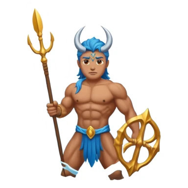 God of water give me more than half body  sticker