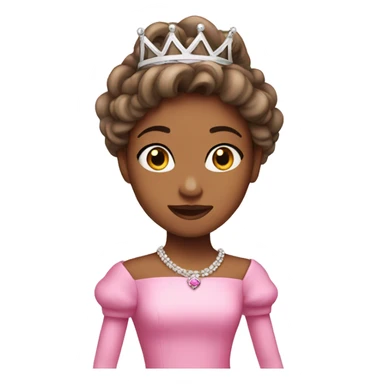 Princess in pink  sticker