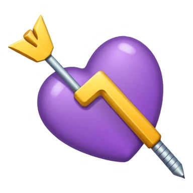 seta para direita roxa sticker