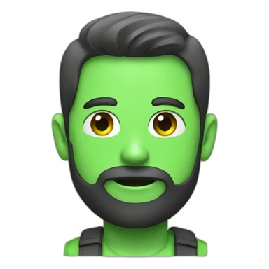 terminal with green >_ sticker