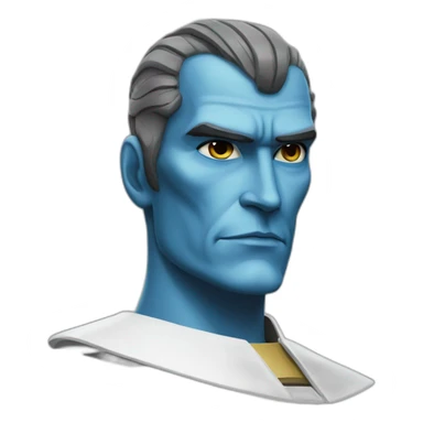Grand admiral thrawn sticker