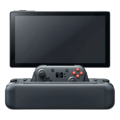 Nintendo Switch docked with TV sticker