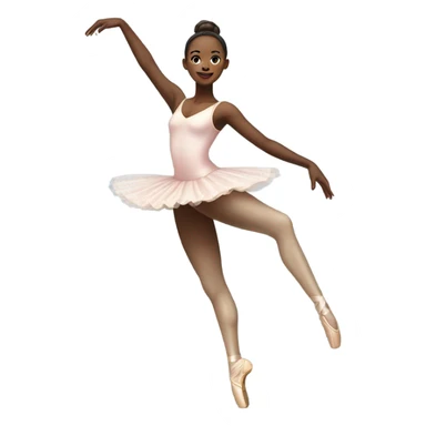 Ballet dancer wearing thigh highs sticker