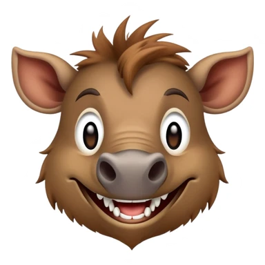 Warthog smile sticker