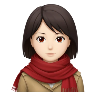 Mikasa Ackerman  sticker