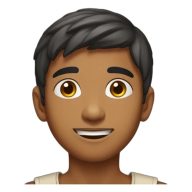 Indian boy age 18 years sticker