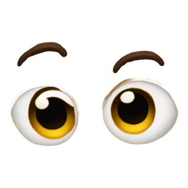 Cinnamon roll with a sad face and tears sticker