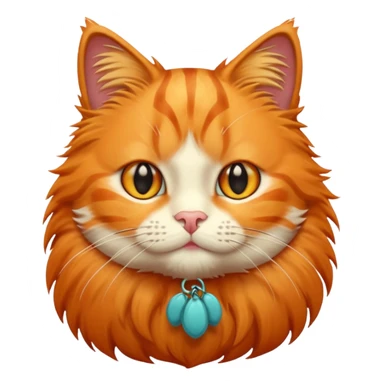 orange cata sticker