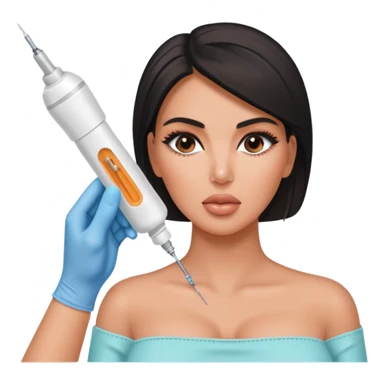 Kim Kardashian getting injections sticker