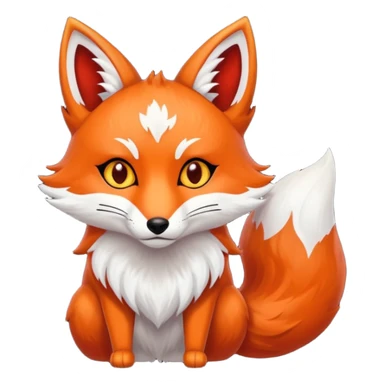 kitsune sticker