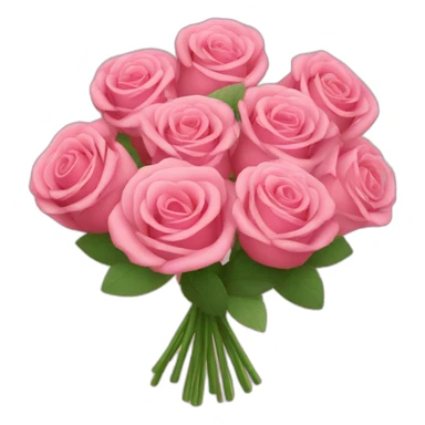 Bouquet de roses  sticker