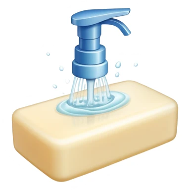 soap and handwashing for hygiene sticker
